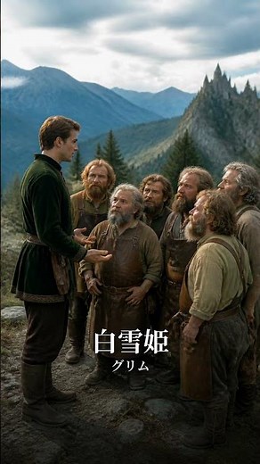 「彼女なしでは生きられない」一目惚れした王子の必死の懇願｜グリム『白雪姫』 #Shorts