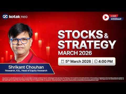LIVE | STOCKS & STRATEGY MARCH 2026