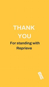 20 reactions | Thank you for standing with Reprieve 輸欄 #grateful #humanrights #justice | Reprieve | Facebook