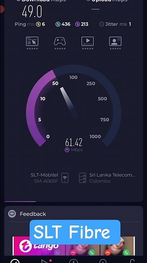 SLT Fibre Speed Test | SLT Unlimited Package 2026
