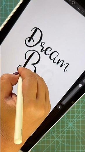 Your first calligraphy win looks like this #procreate #lettering
