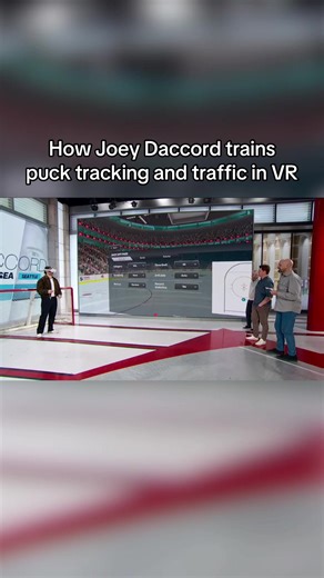 How Joey Daccord Trains Puck Tracking and Traffic in VR