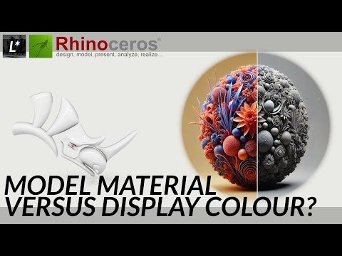 Render and material components in GH - Component explained - With examples - Grasshopper 1 - Rhino 8