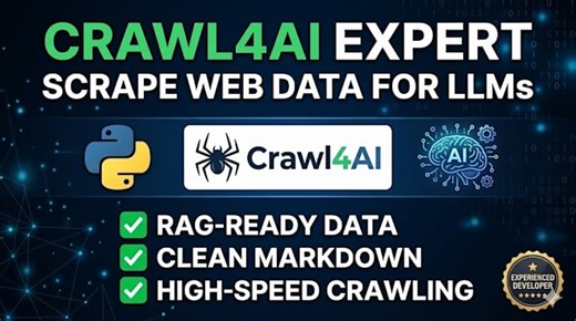 Effectuer un web scraping à haute vitesse avec crawl4ai pour votre application llm ou rag