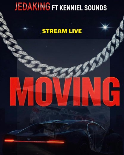 Check this one out and thank me later 🎶 ❤️ When Jedakingofficial Page and Kenniel Sounds get in the booth, you know it’s a problem. "Moving" is officially live and ready to shake up the speakers. Turn the volume up to the max and get active. High Energy, Bass-heavy, Elephant Beat Production 🐘 🪘 🌍 "Don't just watch us—get moving. 🏎️🔥 | Kenniel Sounds