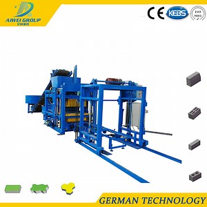 [Hot Item] Qt 4-20/4-18 Full Automatic Hydraulic Concrete Hollow Hourdis Curbstone Paver Block Automatic Brick Making Machine