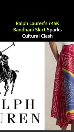 Ralph Lauren’s ₹45K Skirt Sparks Cultural Clash