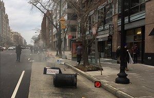 Inauguration protesters vandalize businesses, break windows