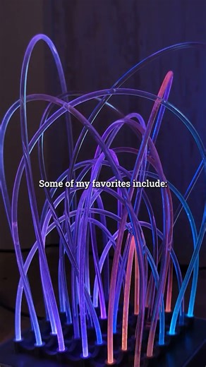 3D Printed LED Art Projects by Andrei Erdei #LED #Neopixel #3Dprinting #DIY #MakerUpdate #Shorts