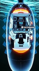 “Why Submarines Don’t Get Crushed by Ocean Pressure. #foryou #3d #3danimation #submarine