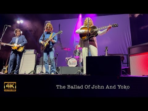 The Bootleg Beatles -The Ballad Of John And Yoko - LIVE - Stageside - 4K #beatles