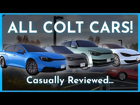 Ranking All COLT Vehicles in Greenville Roblox!