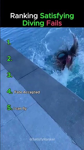 Ranking Diving Fails 😂 | Worst Dive Attempts Ever (Funny Sports Fails)