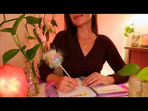 ASMR Cozy Personal Assistant 🗂 ✨ Balancing Your Week ✨ Soft-Spoken, Writing & Page Flipping