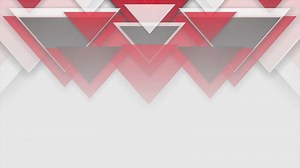 Red abstract triangles technology animation