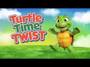 Turtle Time Twist Dance! | Fun Kids Song & Dance