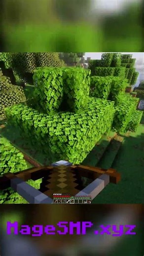 SHEEP TRICKSHOT... because im alone :c 🐑🏹 #minecraft #smp