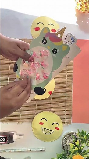 🎁 DIY Emoji Surprise Gift Paper | Easy Craft Idea #diy #artandcraft #giftideas