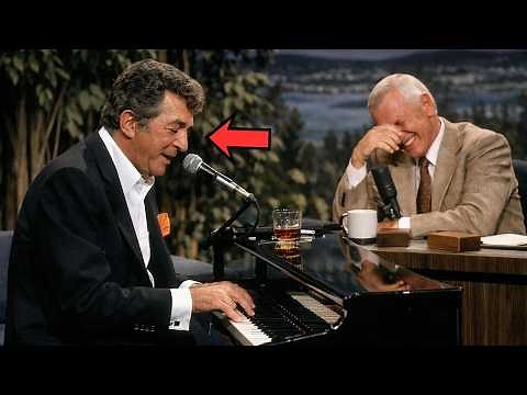 Johnny Carson Dared Dean Martin to Play Piano Live — Moments Later, Carson Was in Tears