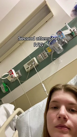 I was able to complete the infusion this time! I’m hoping this will prevent me from getting so many infections #chronicillness #ivig #cvid #hospital #fyp #StemDrop001