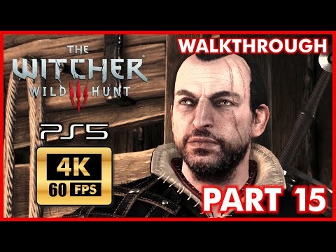 THE WITCHER 3 [PS5 4K 60FPS] WILD HUNT Walkthrough Part 15 - NOVIGRAD DREAMING - No Commentary