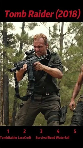 SHE SURVIVED A WATERFALL! 😱 Lara's MOST INTENSE Escape Scene in Tomb Raider (2018)