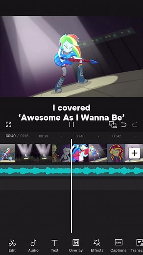 Awesome As I Wanna Be Cover - My Little Pony Fans