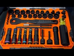 Klein Tools 65500KNECT Ratchet Impact Die Set