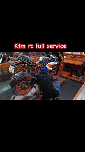 ktm rc 200 full service #rkbhauu #automobile #ktmrc200 #ktmrc390