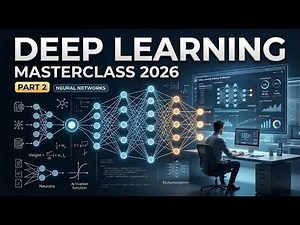 Deep Learning Masterclass 2026 Part 2 | Neural Networks from Beginner to Advanced