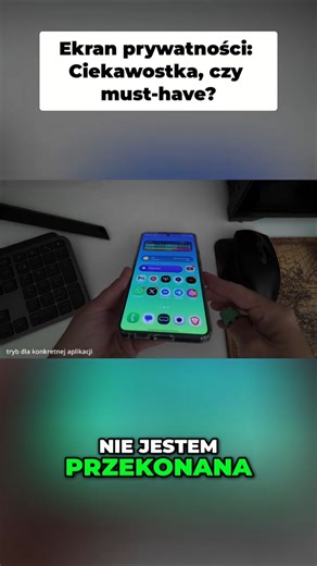 Samsung galaxy s26 ultra: Ekran Prywatności -Czy to must-have? Zobacz cały film na kanale! #s26ultra