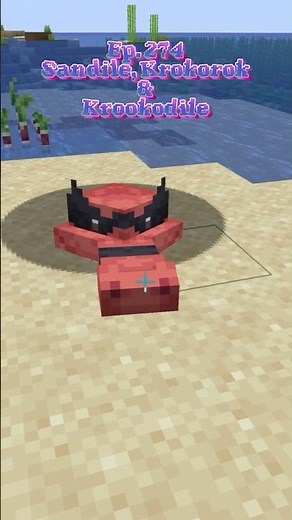 How to Catch Sandile, Krokorok, & Krookodile in Cobblemon! #cobblemon #minecraft #pokemon #gaming