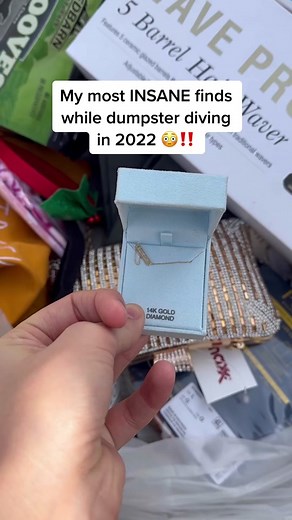 My best dumpster diving finds from 2022 #dumpsterdiving #dumpster #2022recap #mall #glamourddive