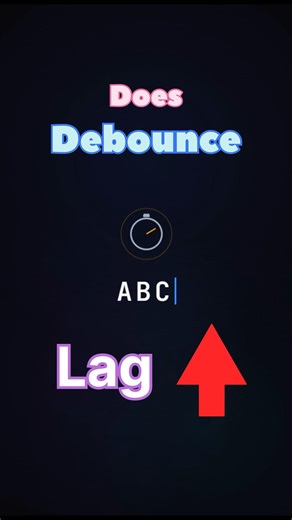 Debounce lag kam karta hai… ya lag create karta hai? #coding #chaiscript #js