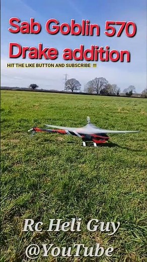 My NEW, Sab goblin 570 6s Drake addition canopy and boom.
