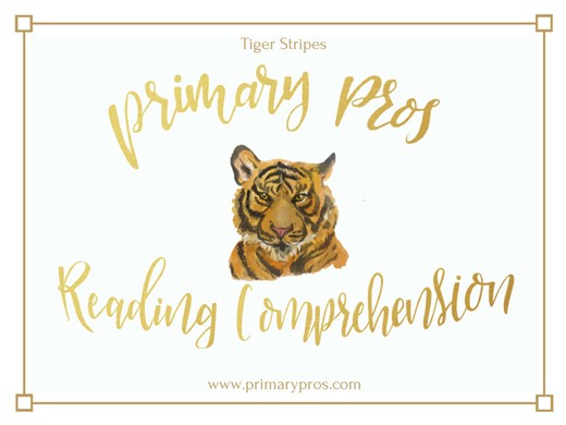 Year 3 & 4 Reading Comprehension - Tiger Stripes | Teaching Resources