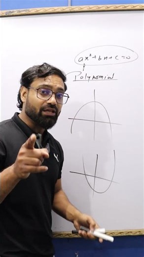 Graph Se Kaise Pata Kare x² Ka Sign? 😳🔥 | Polynomials Class 10 💯 #advicclasses #maths