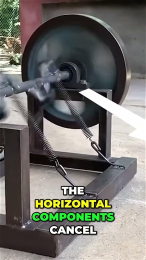Physics Explained: Why Inverted Springs Fail to Rotate #shorts