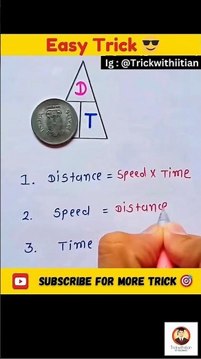 Speed Time & Distance Tricks 🔥 | TSD Short Tricks | #tricks #shorts #ytshorts