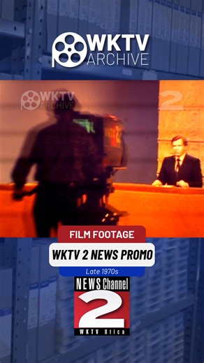 WKTV ARCHIVE || Here’s a look behind the scenes of filming TV 2 News promos in the late 1970s. | WKTV NEWSChannel 2