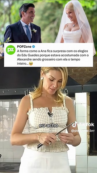 Ana Hickmann ficou surpresa e sem reação ao receber mais um elogio de Edu Guedes. O apresentador destacou que ela presta atenção em tudo e que, no fim, acaba fazendo as coisas ainda melhor do que ele. Edu costuma enaltecer Ana publicamente, em um contraste com o antigo relacionamento da apresentadora. Em 2023, Ana denunciou Alexandre Correa por violência doméstica e lesão corporal e posteriormente obteve uma medida protetiva contra o ex-marido. #anahickmann #eduguedes #relacionamento #fyp