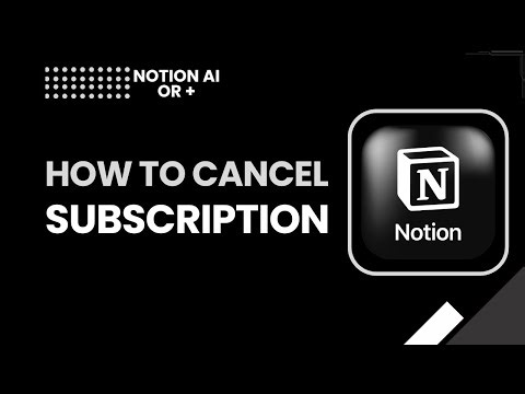 How to Cancel Notion AI or Notion Plus Subscription | Step-by-Step 2026