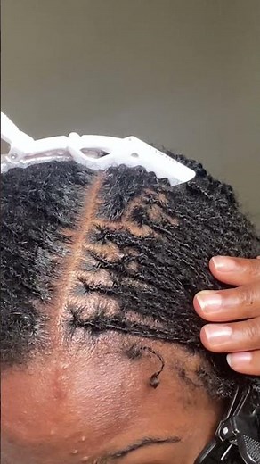 diy microlocs | loc journey | two strand twist starter locs | micro locs