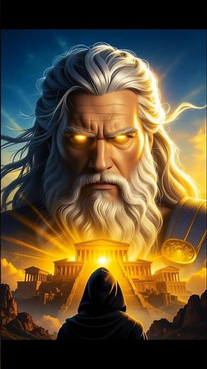 🌌 How Zeus Became King of Olympus | Greek Mythology |#god #zeus #king #shorts