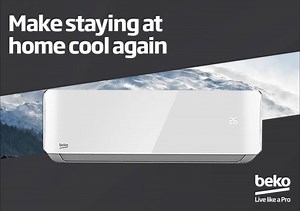 Beko Air conditioners with anti-bacteria filter catches small dust particles in the air, thereby preventing the reproduction of bacteria. So whether you’re reading a book, binge watching your favorite show, or working out, do it in a healthy and cool atmosphere. | Beko