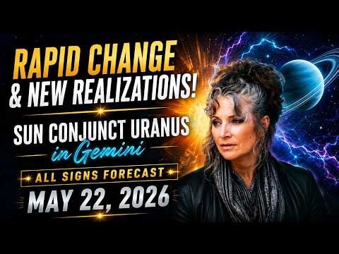 Rapid Change & New Realizations! Sun Conjunct Uranus All Signs Forecast
