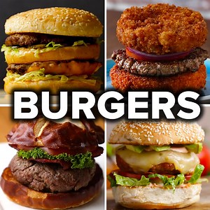 86K views · 536 reactions | These 6 burger recipes will satisfying your juicy burger cravings ?! 菱Get recipes, food quizzes, cooking hacks, and more sent to your inbox 4x/week. Sign up for the Tasty newsletter https://bzfd.it/2BwmYsd | BuzzFeed Food | Facebook