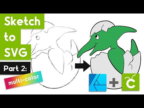 Create a Multi-Color SVG in Affinity Designer on iPad for Cricut