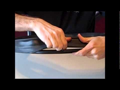 69 Camaro 70 71 72 Chevelle Cowl Induction Hood Seal Installation