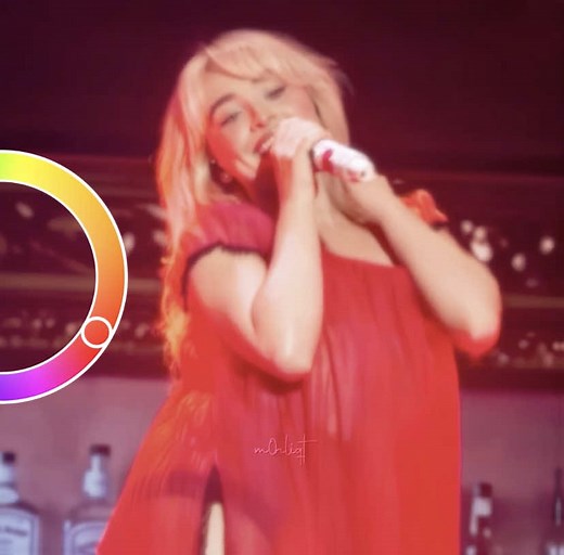 Sabrina Carpenter Color Wheel Trend Clips Compilation